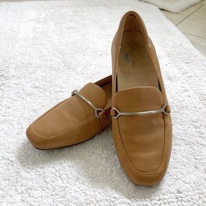 EUC - Dr Scholl’s ‘Mercury’ Leather Horsebit Loafer | Cognac, Size 6